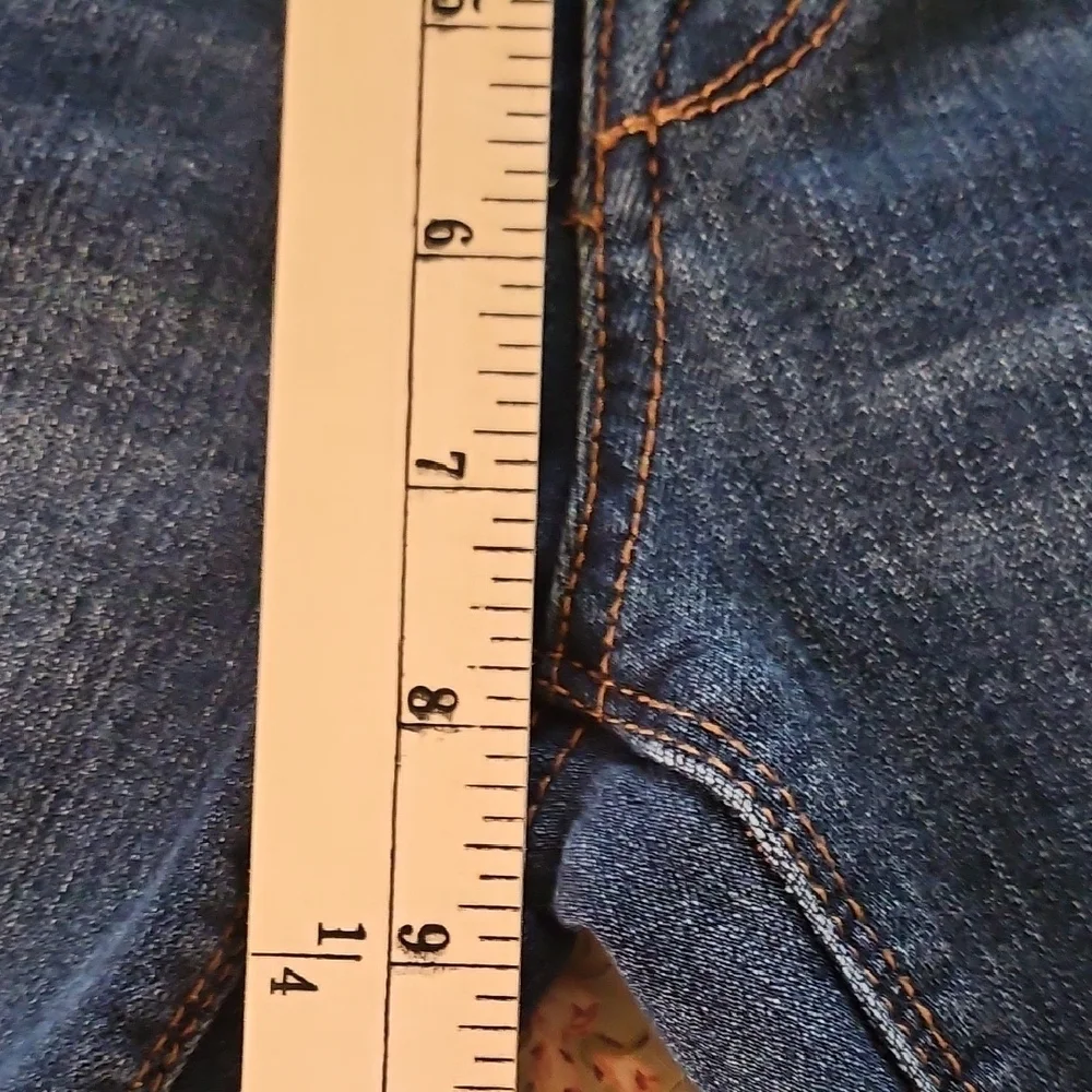 1822 'Butter' Denim  Dark Wash Skinny Jeggings - Size 28 - Picture 7 of 8